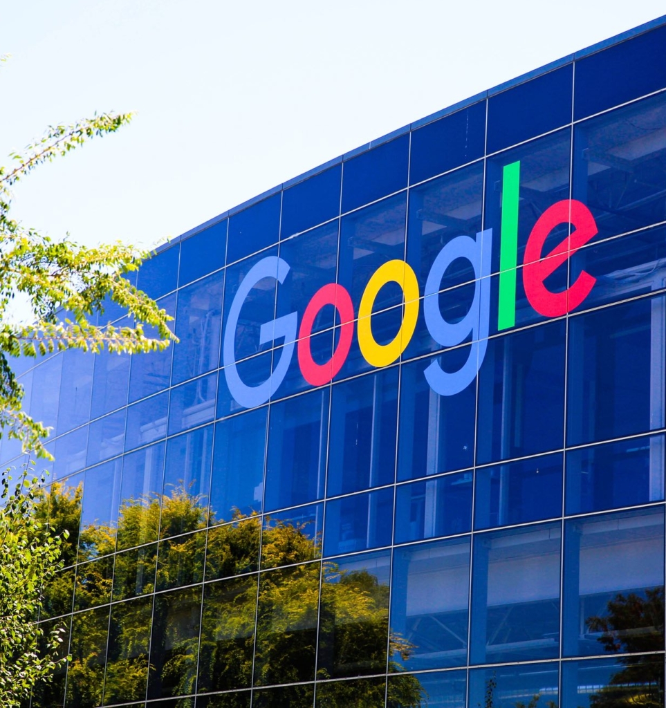 Mountain View, CA/USA – May 21, 2018: Exterior view of a Googleplex building, the corporate headquarters complex of Google and its parent company Alphabet Inc.